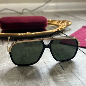 Gucci GG0200S 006 Navigator Sunglasses - Polarized